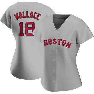 Women's Authentic Gray Jacob Wallace Boston Red Sox Road Jersey