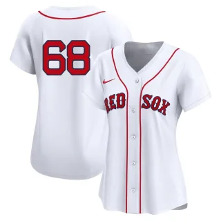 Women's Limited White Quinn Priester Boston Red Sox 2nd Home Jersey