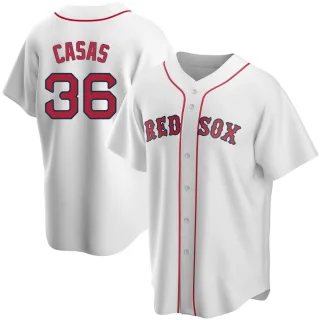 Triston Casas Boston Red Sox Women's Navy Roster Name & Number T-Shirt 